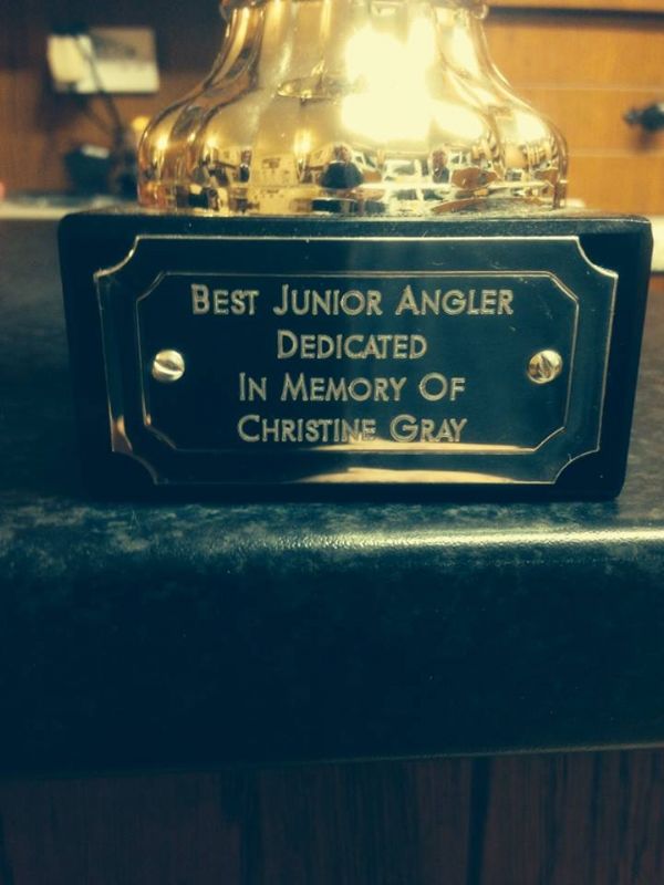 This new Trophy was presented to the Club by the Gray family Draperstown in Memory of Young Christine Gray who passed away one year ago.